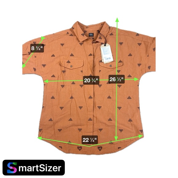 Prana NEW Lens flair top in Dark ale southwestern style top SZ L - Picture 7 of 7